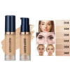 Beauty Glazed 6 Color Liquid Foundation Concealer - Full Coverage, Long-Lasting, Waterproof, Natural Effect, 3