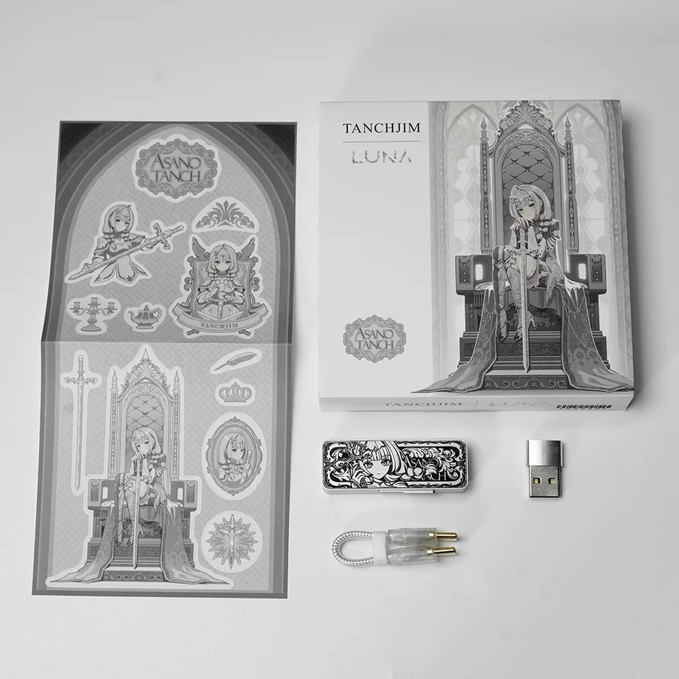 新品 Tanchjim LUNA 限定版 浅野てんき USB DAC Amazon.co.jp: HiFiGo TANCHJIM Luna ポータブル USB DAC アンプ