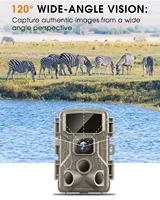 Trail Camera WiFi 2.7K 48MP Night Vision IP67 Waterproof 0.5s Trigger Speed for Outdoor Wildlife Detection Monitoring Game Cam 2
