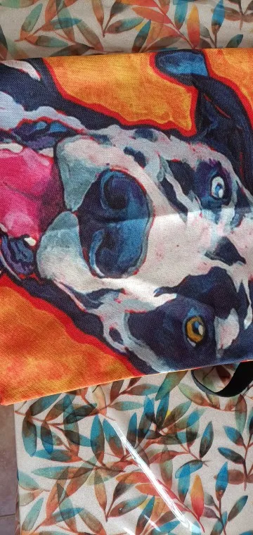 Customize Shopping Tote Greyhound Black Dog Print Women Lady Fashion Fabric Handbags Folding Reusable Shopper Bags