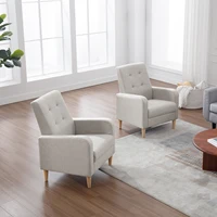 Бархатное кресло для отдыха, скандинавское кресло-трансформер с мягким сиденьем, подлокотниками, высокой спинкой для гостиной, спальни, дома — изображение 5