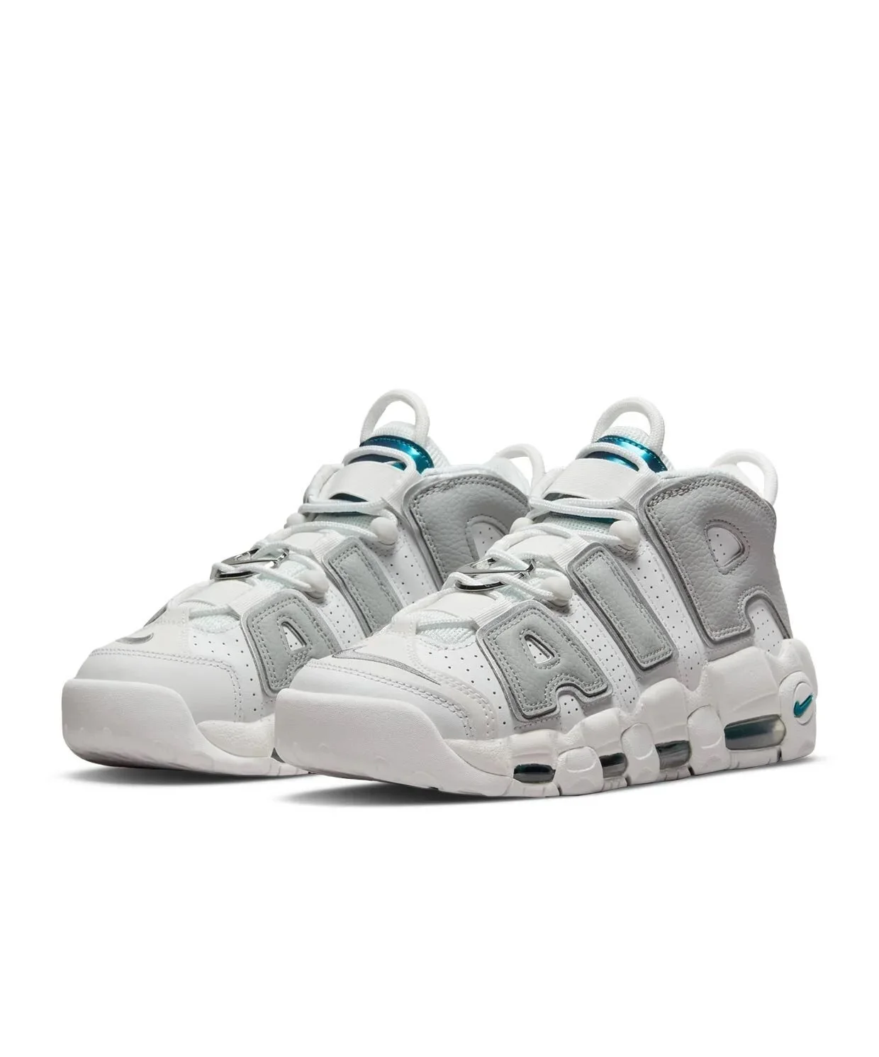 nike uptempo gray
