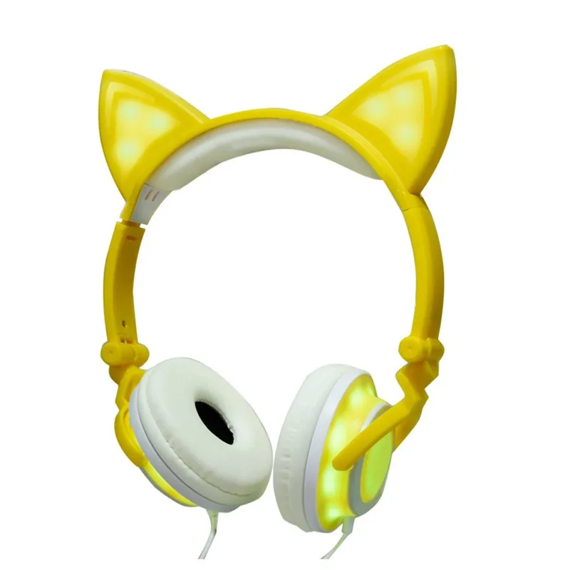 Luminous Headphones For Children "cat Ears" Earphones & Headphones