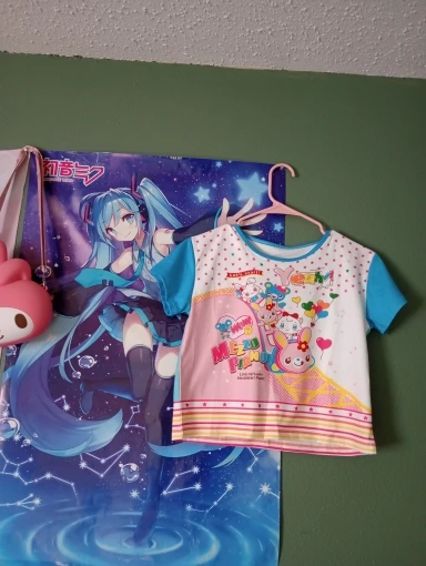 Kawaii Pastel Mezzo Piano T-Shirt - Yume Kawaii Aesthetic photo review