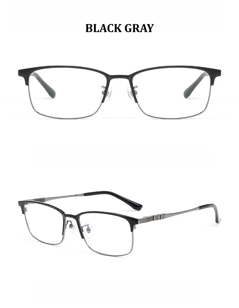 Chashma Unisex Full Rim Polygon Square Titanium TR 90 Eyeglasses 703312 Image 10