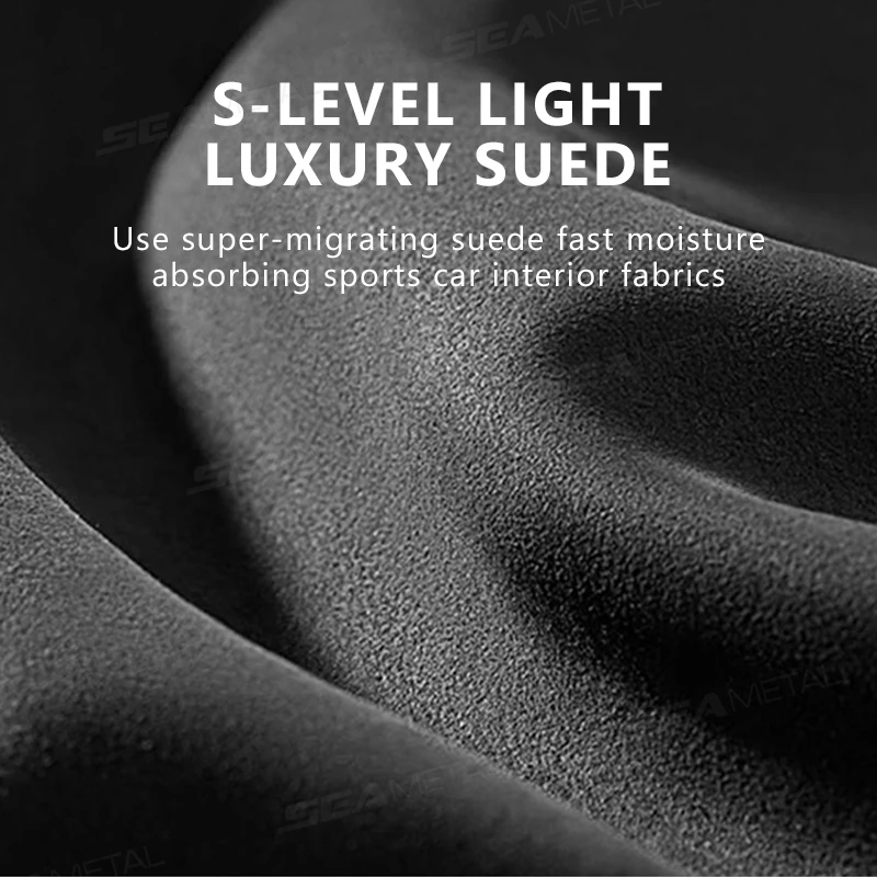 Suede Metal Car Glasses Holder Clip for Sunglasses