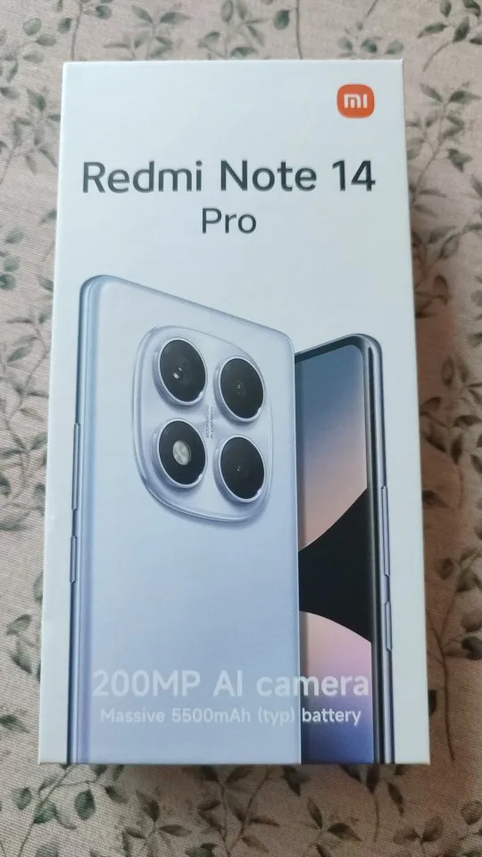 Versión Global Xiaomi Redmi Note 14 Pro 5G Smartphone MediaTek Dimensity 7300-Ultra 200MP AI cámara NFC 6,67 "pantalla AMOLED IP68 photo review