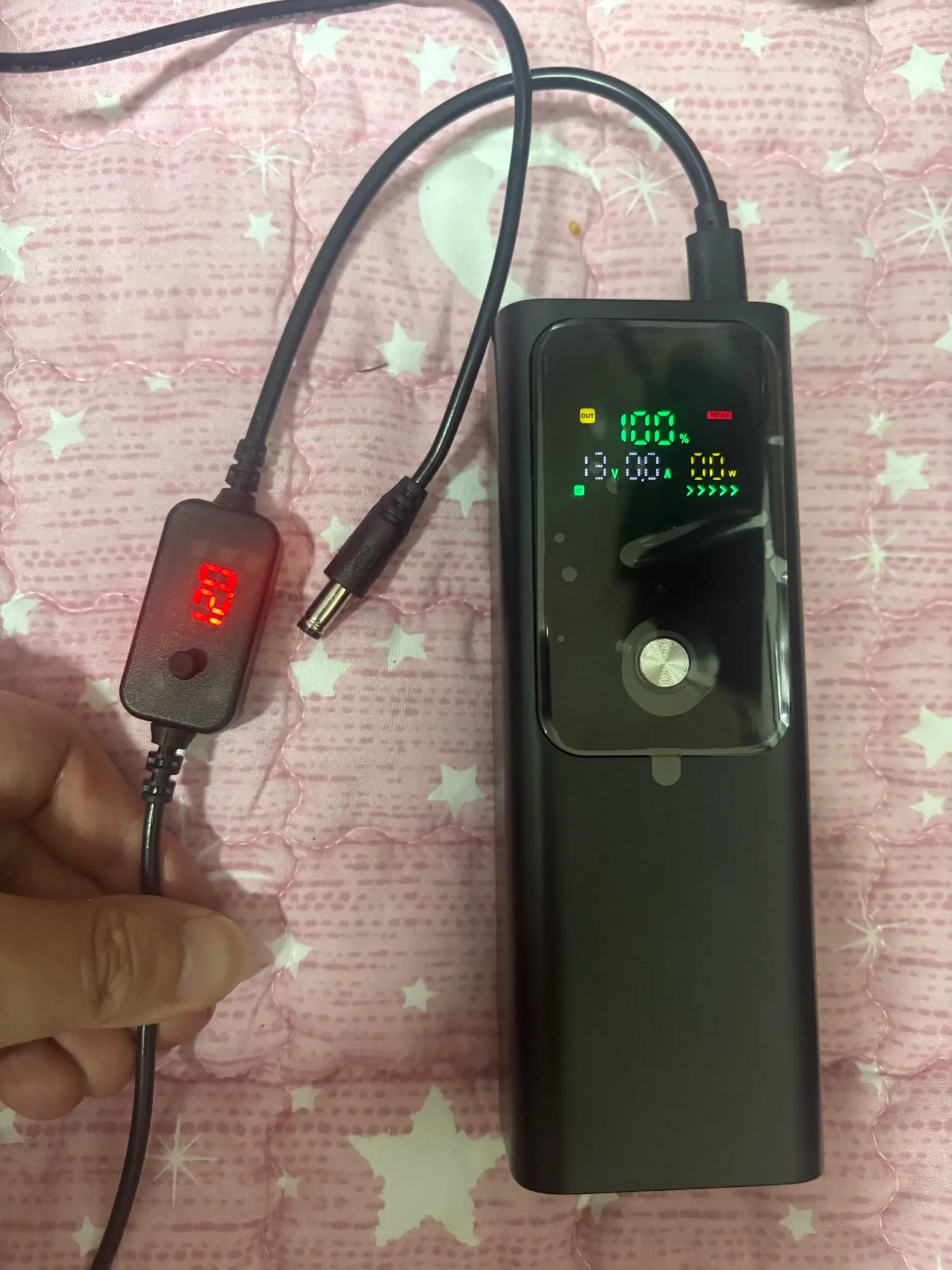 QOOVI PD 100W Power Bank 20000mAh External Battery Capacity Fast Charging Portable Charger Powerbank photo review