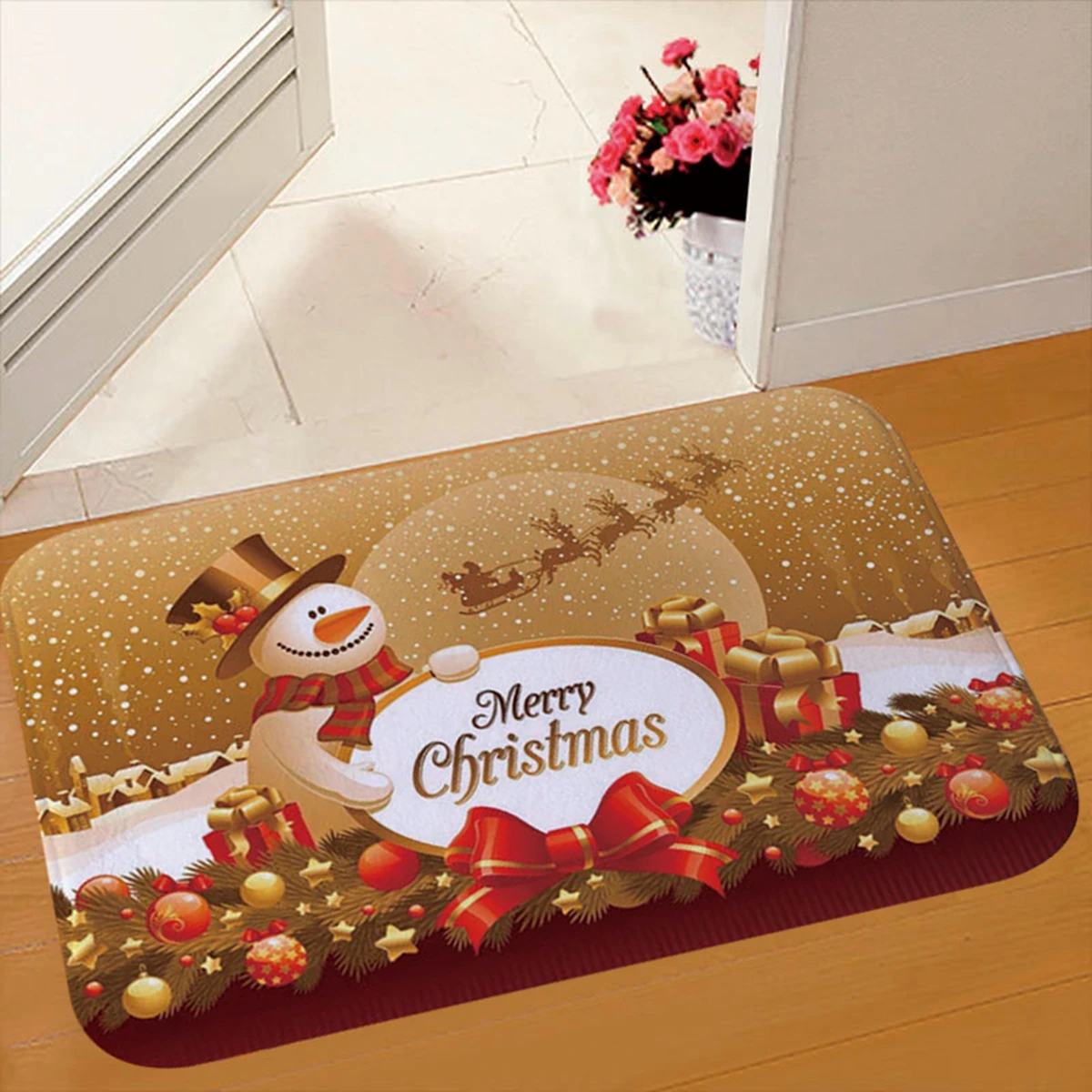 Santa Claus Christmas Door Mat 5