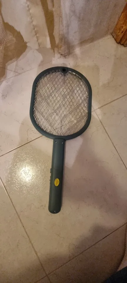 Hot Sale 4000V Electric Insect Racket Swatter Zapper USB Rechargeable Summer Mosquito Swatter Kill Fly Bug Zapper Killer Trap photo review