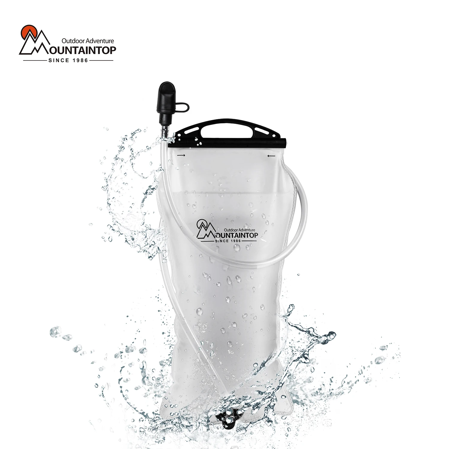 

MOUNTAINTOP Hydration Bladder 3L Outdoor Hydration System for Backpack Water Reservoir for Biking Hiking Running Camping