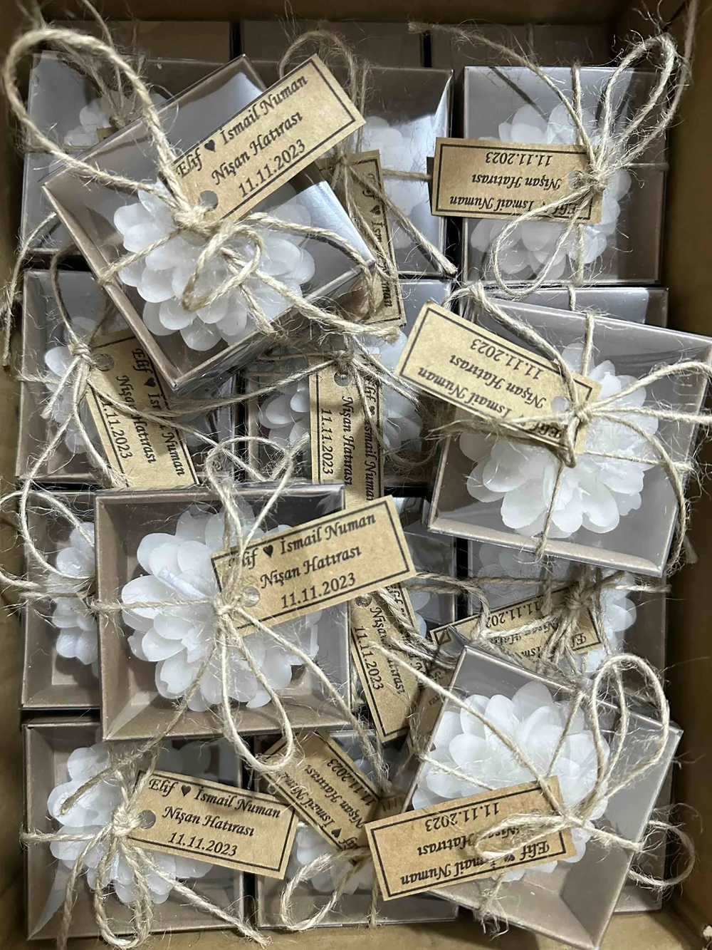 Customizable Wedding Candle Favors,Wedding Gift For Guests,wedding favors for guests,Baptism Gift Box Set, Bridesmaid Candle, Flower Candle, Babyshower Gift, Aroma Candle Souvenir Gift Box For Baby Shower Bridal Shower 3 Af90ed1d7f459415d80a7c63f464bf6eeF