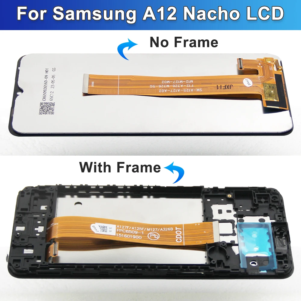  ÷ ġ ũ Ÿ , Ｚ A12  SM-A127F A127 LCD, 6.5 ġ