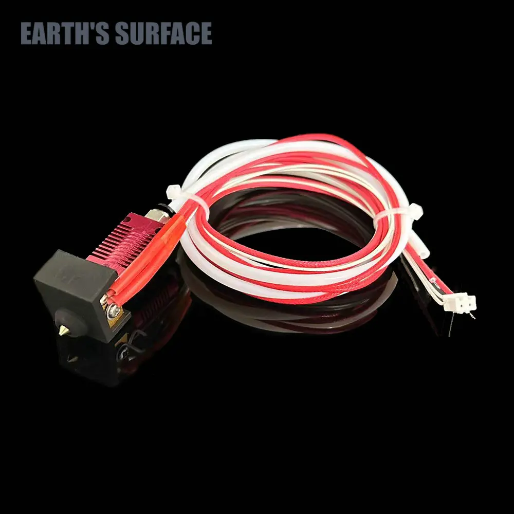 ES-3D 프린터 부품 Ender-3/CR10 J 헤드 핫엔드 키트, 히터 서미스터 포함 알루미늄 히트 블록, Ender-3/CR10 3D 프린터 핫엔드용