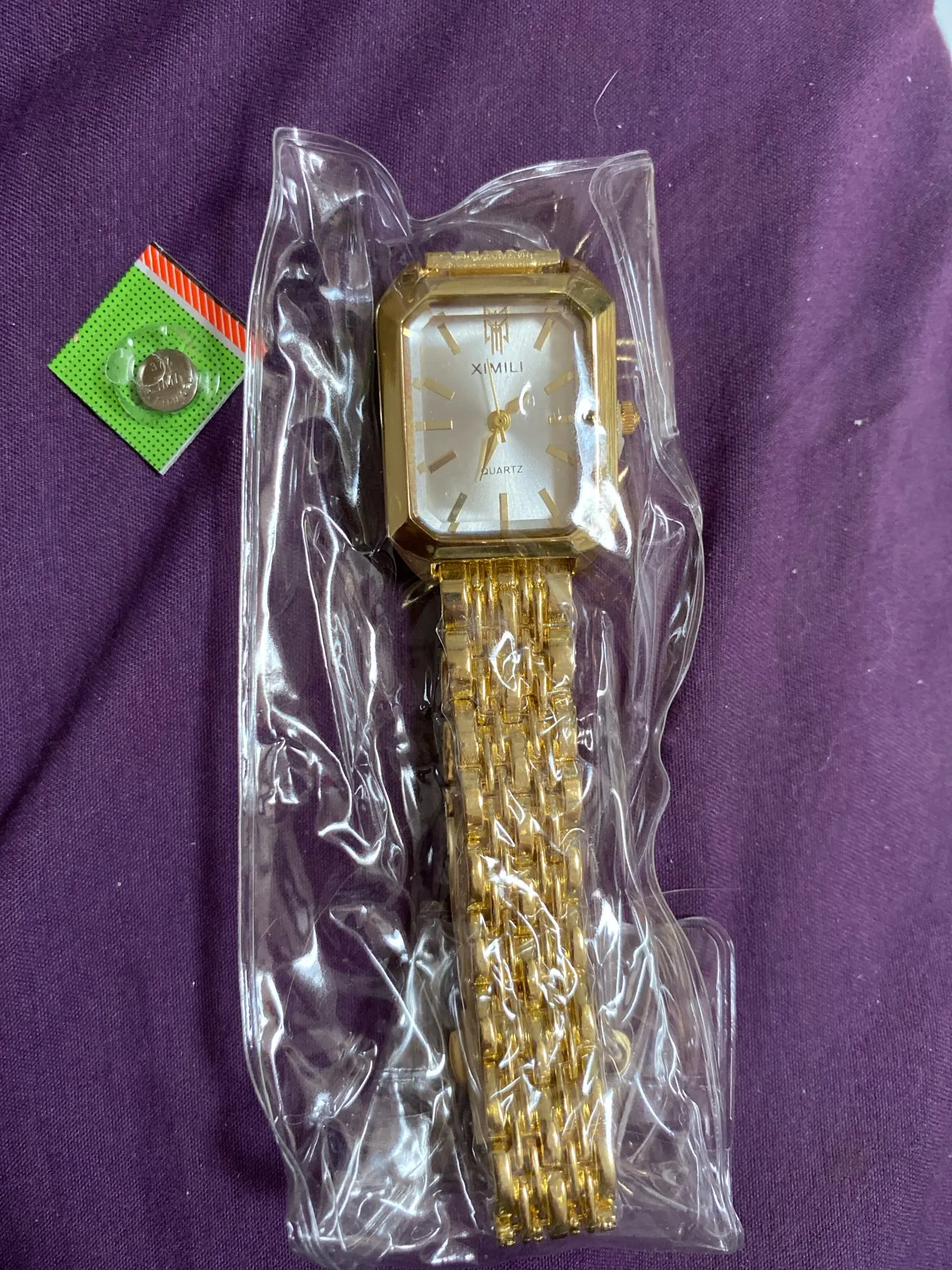 Women's 32mm Square Quartz Watch photo review