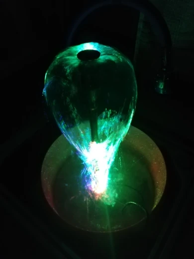 USB Water Pump Ultra-quiet with Power Cord Waterproof Fountain with 12 LED Light for Garden Water Pump Aquarium Fountain фонтан photo review