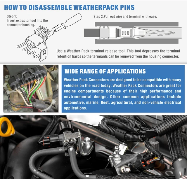 Weather Pack pin removal tool