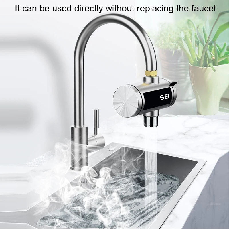 Xiaomi Stainless Steel Electric Hot Water Faucet Instant Hot Heating Faucet 2