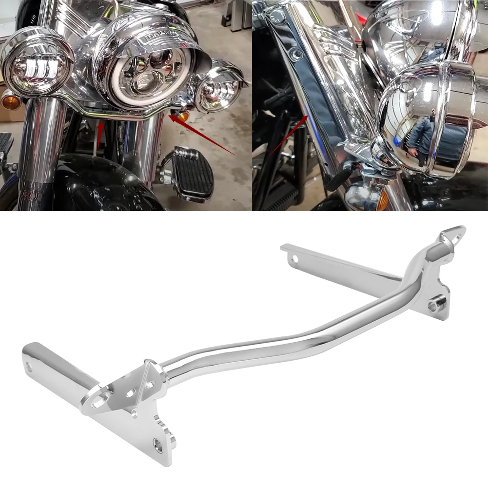 Luz De Freno LED Cromada Para Motocicleta Harley Davidson - Montaje Lateral, Aluminio Billet De Alta Calidad