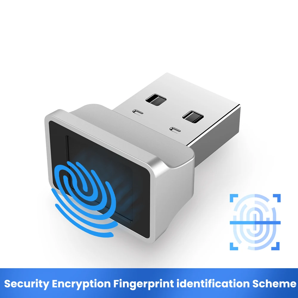 USB Fingerprint Reader Module for Windows 7、8、10 、11 Hello, Biometric