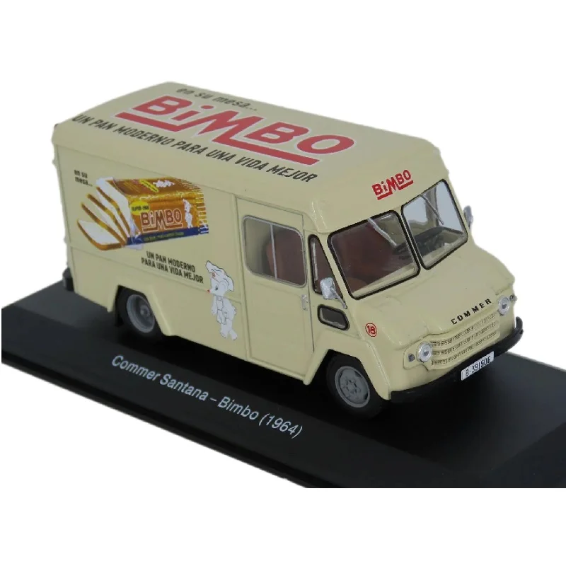 Salvat, Commer Santana 1964, Scala 1:43, Miniatura Pressofusa, Raccolta Di Veicoli Di Consegna E Servizio Senza Fasciolo O Foglio, Storia Sulle Nostre