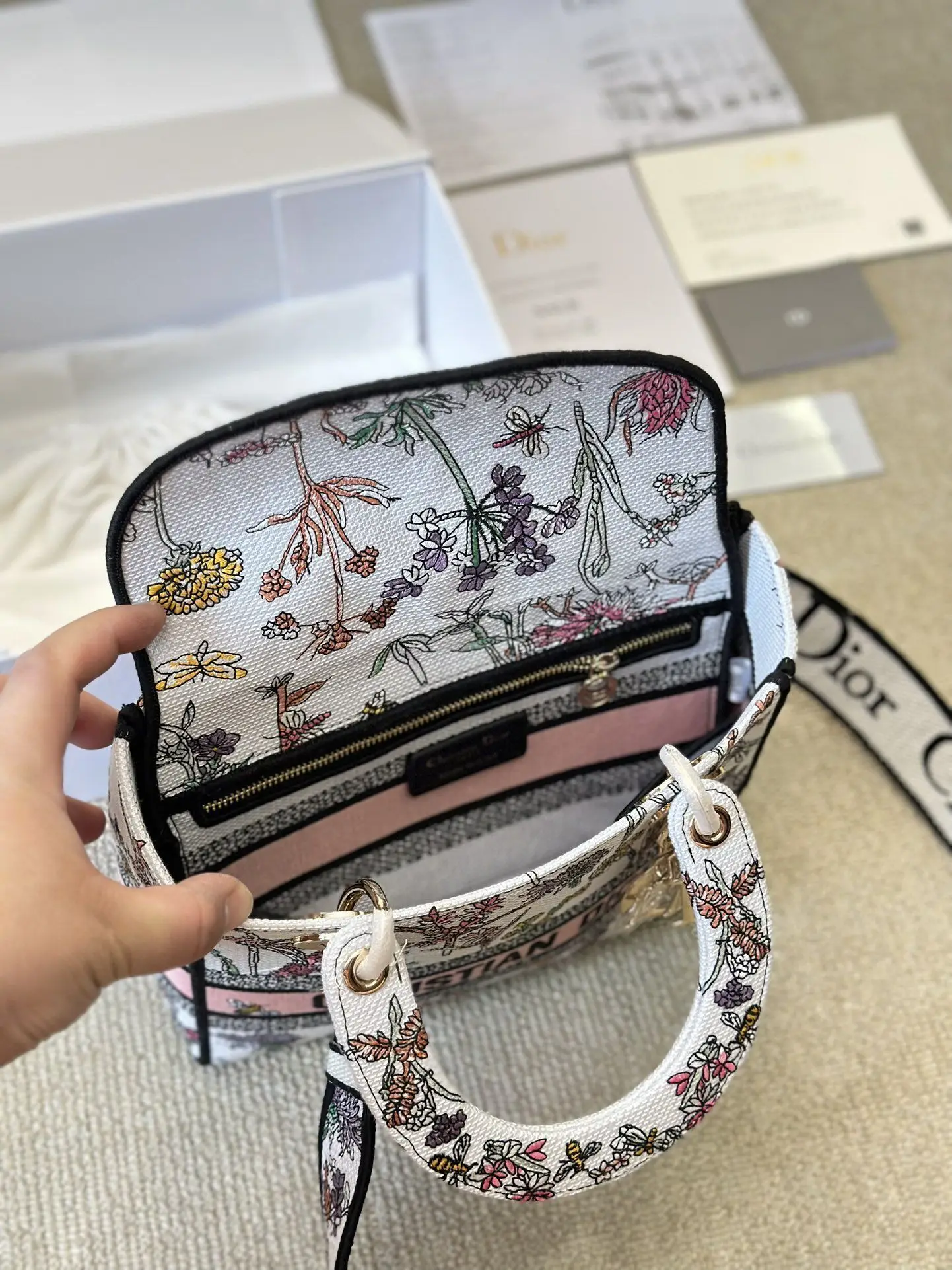Copy 1:1 1 Dior Tote 2024 New Women's Bag Wallet Shoulder
