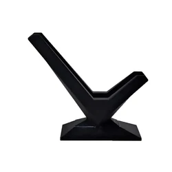 Minimalist Business Card Holder for Modern Desktop Organization (Black)