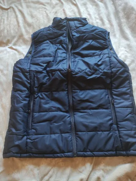 Mens Vest Jacket Warm Sleeveless Jackets Winter Waterproof Zipper Coat Autumn Stand-up Collar Casual Waistcoat Brand Clothing photo review