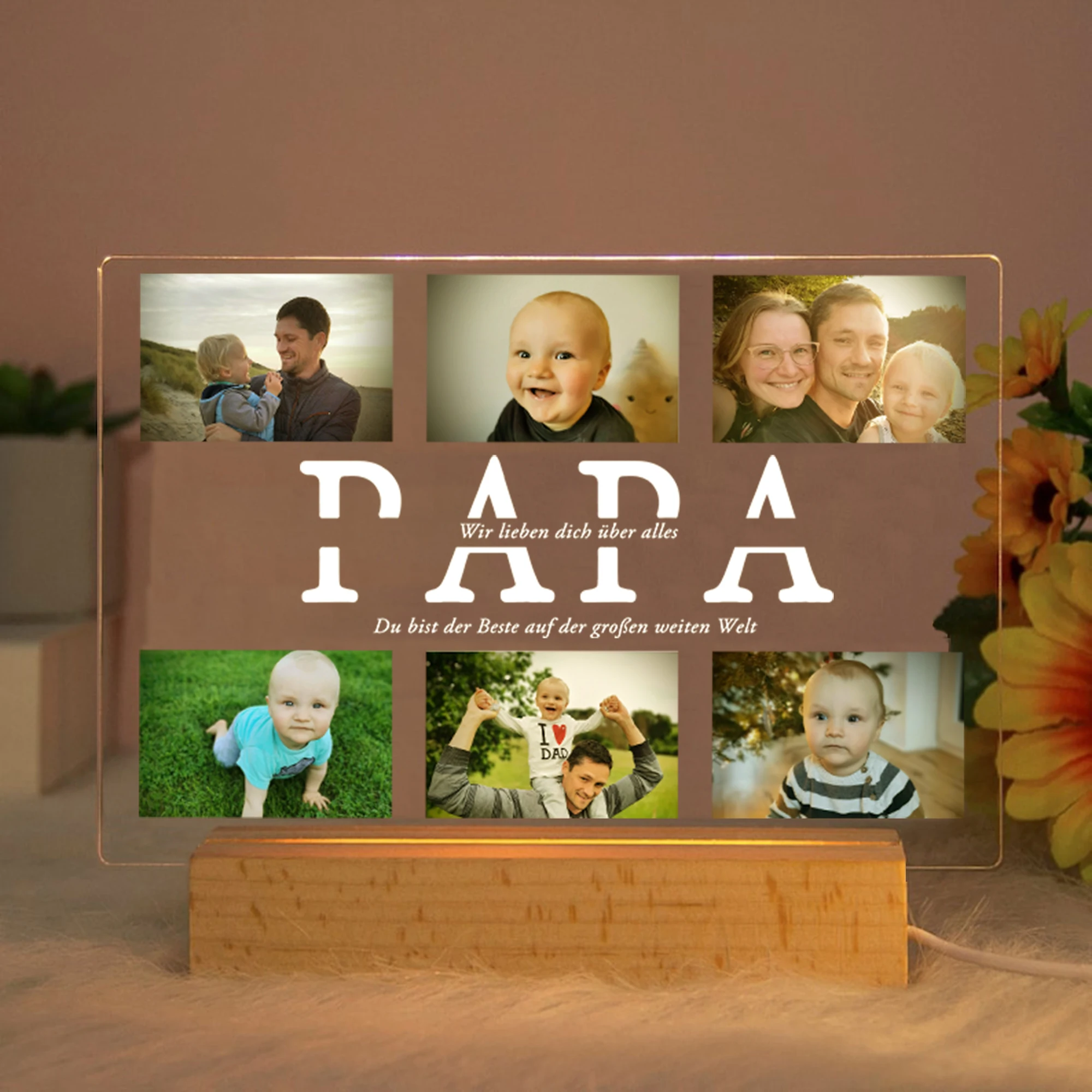 Customized 3D Acrylic Lamp for Grandparent 6 | Customized 3D Acrylic Lamp for Grandparent 5