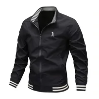Men's Lightweight Jacket Autumn Jacket Shirt Jacket Vacation Daily Soft Pocket Spring & Fall Plain Fashion Classic Lapel Jacket 2