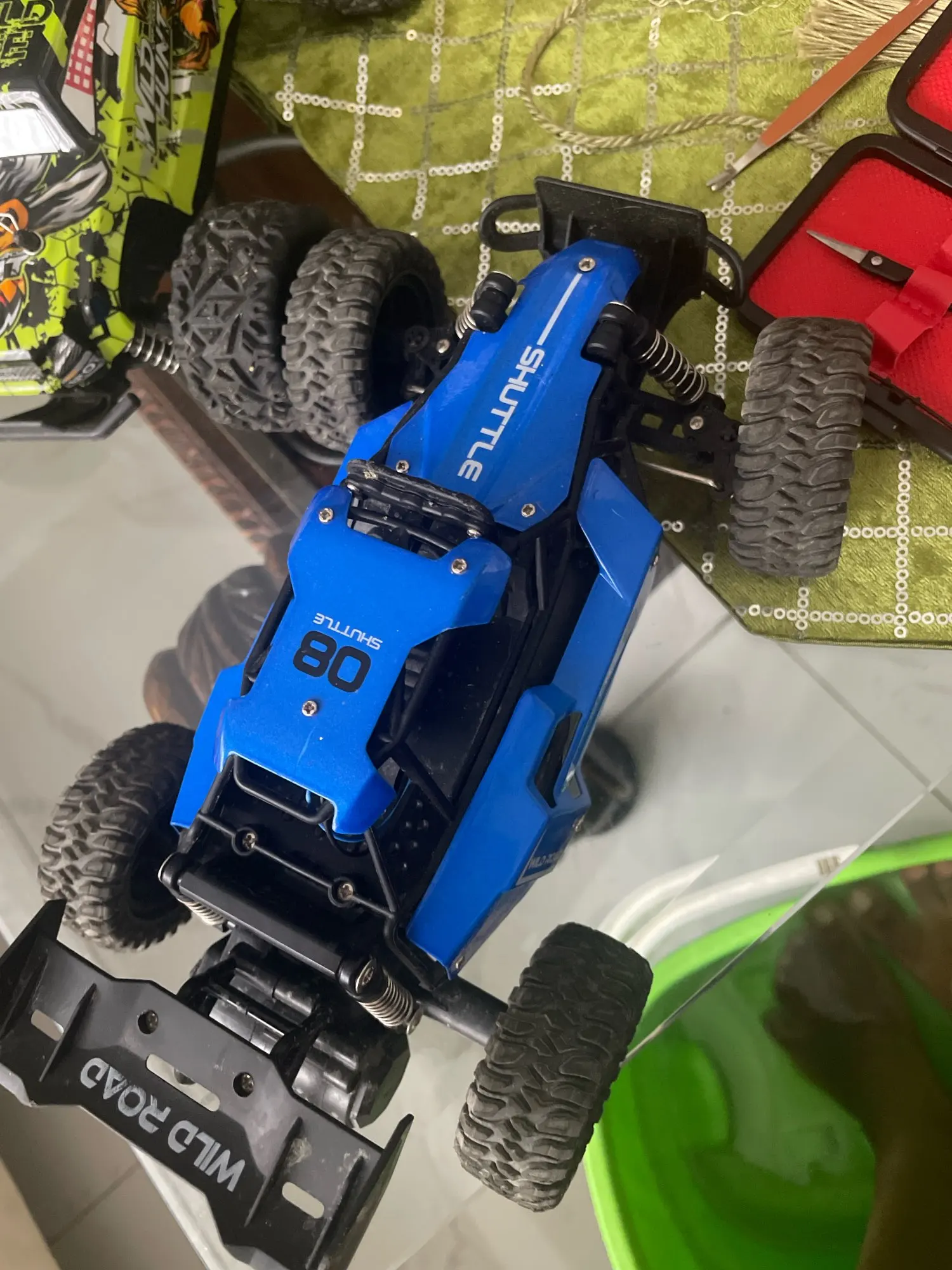 Climbing RC Car 1:16 Alloy 2.4G High Speed Off Road Remote Control Vehicle – Proportional Throttle Toy photo review