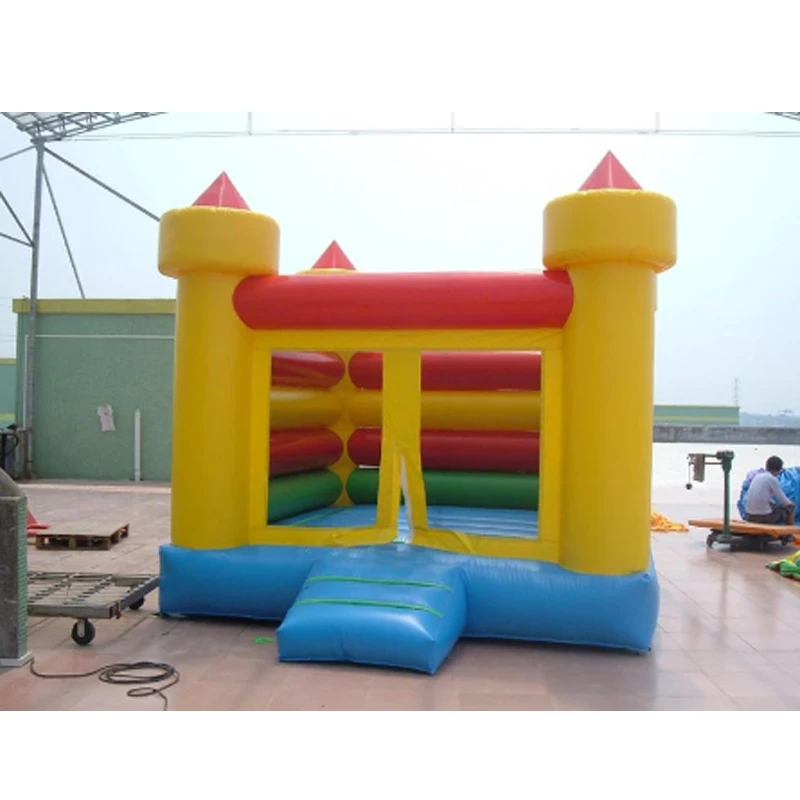 

Mini Size Colorful Inflatable Bounce Castle Inflatable Jumping Trampoline PVC High Quality For Kids Playing