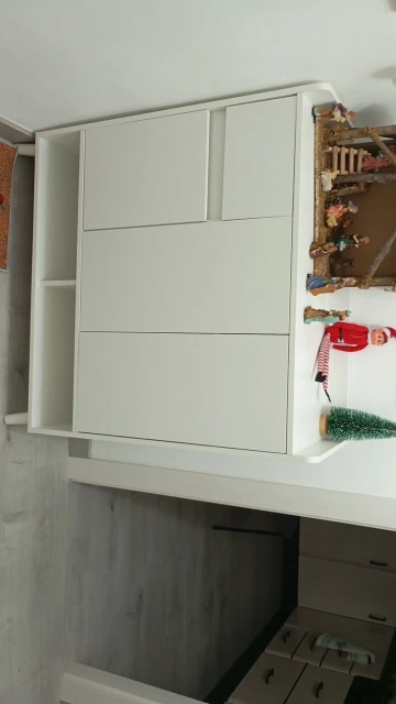 Sideboard Chest of Drawers Shoe Cabinet with Large Storage Space, 4 Doors for Dining Room, Living Room Dimensions: 120*99*35 Cm photo review