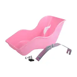 Children's Adorable Doll Seat: Easy - Install Bicycle Accessory (Light pink)