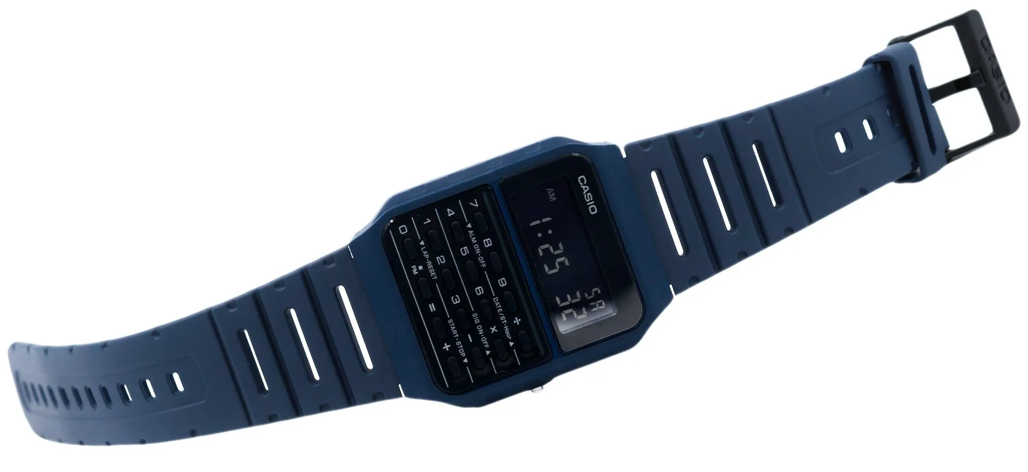Casio Clock Calculator Ca-53Wf-2B Cronometro Di Allarme Blu