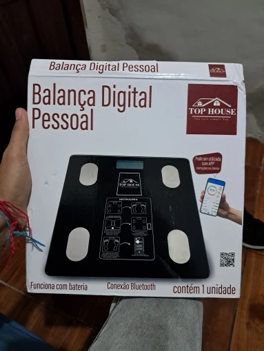Balança Corporal Bioimpedância Profissional Bluetooth - Neverdie Store photo review