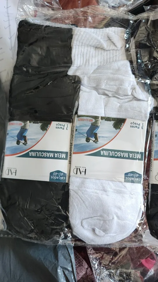 12 pares,Brasil,meias masculino,meia masculina,meia antiderrapante,meia de compressão ,meia anti derrapante,meia corrida (cópia) photo review