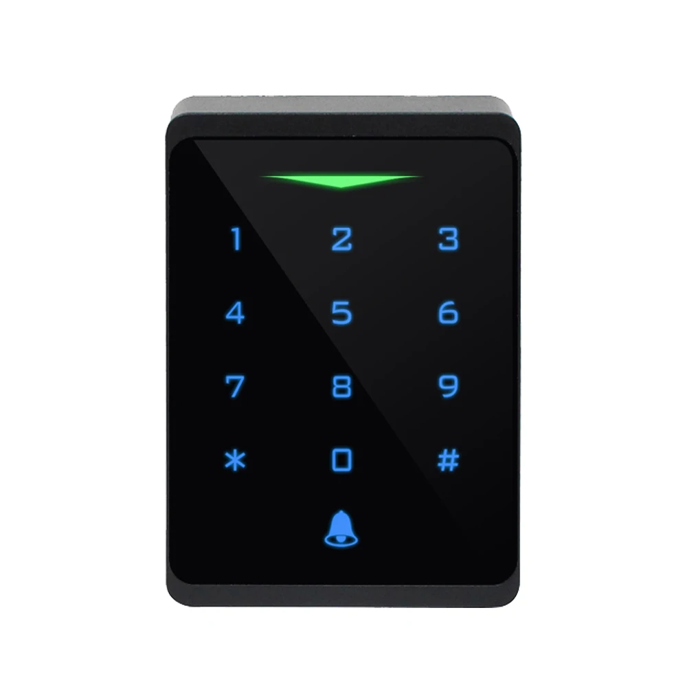2.4G Wifi Tuya RFID Keypad IP66 Waterproof Backlit Touch 125kHZ EM Card Reader For Access Control System WG 26bits access control keypad