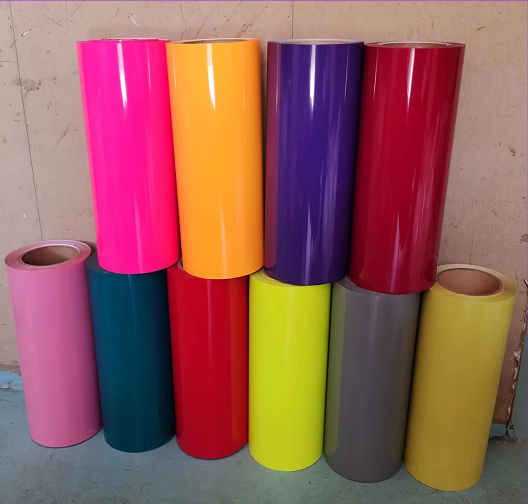 Multi PU Heat Transfer Vinyl Iron-on T-Shirt Film Heat Press Vinyl Roll HTV Printing Clothing For Decor DIY heat transfer vinyl