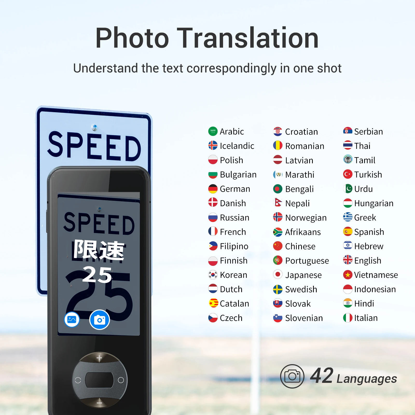 Wooask W10 Translator 144 Languages Instant Offline Voice Translator Device 98% Accuracy Ideal for Travel Business