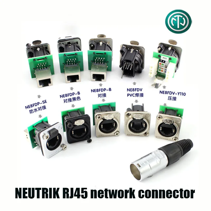 NEUTRIK Cat 6 Network CAT6A RJ45 Plug Cable Connector Sheath