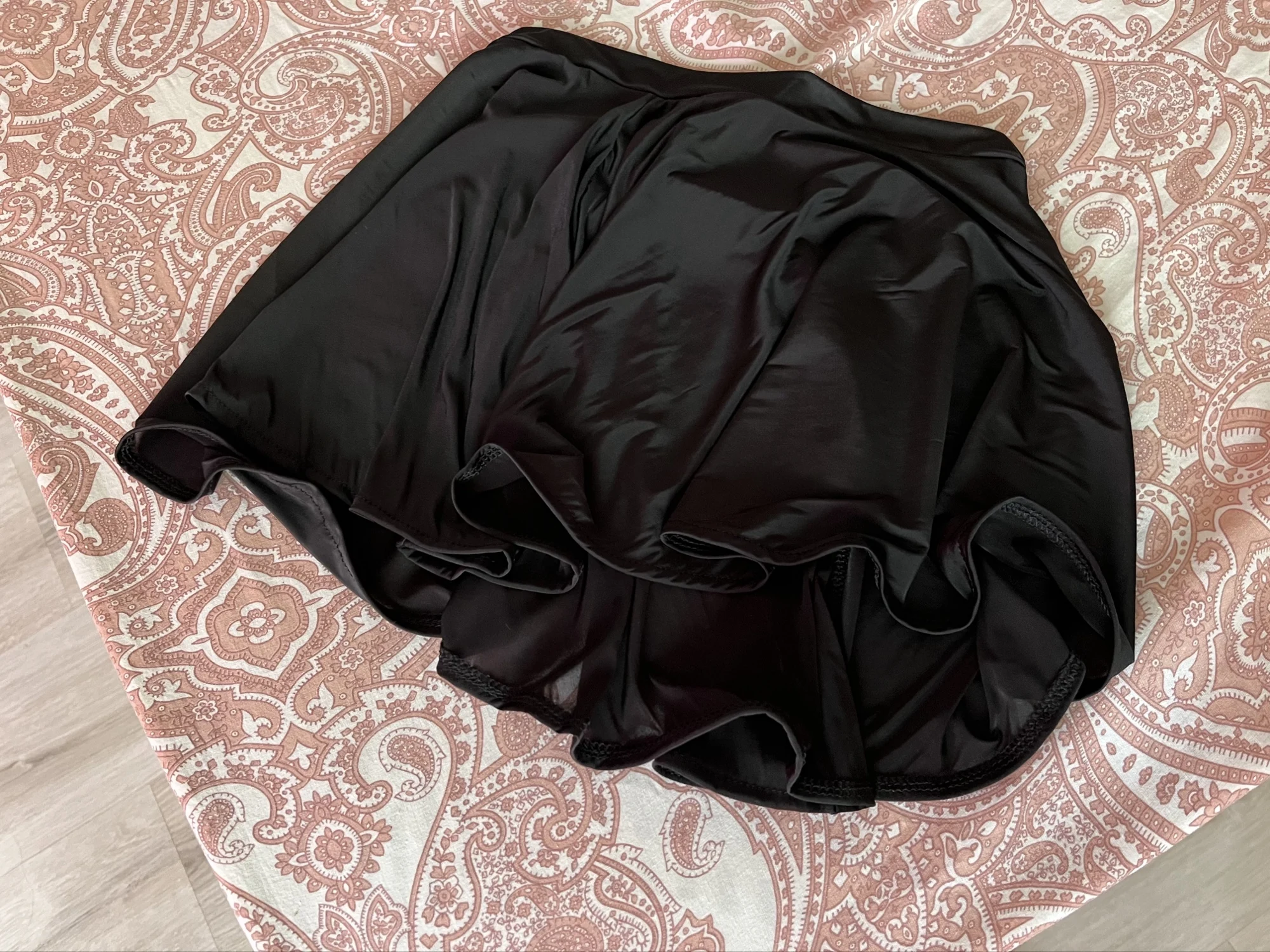 Luxe High-Waist Pleated Mini Skirt - Breathable Summer Fashion photo review
