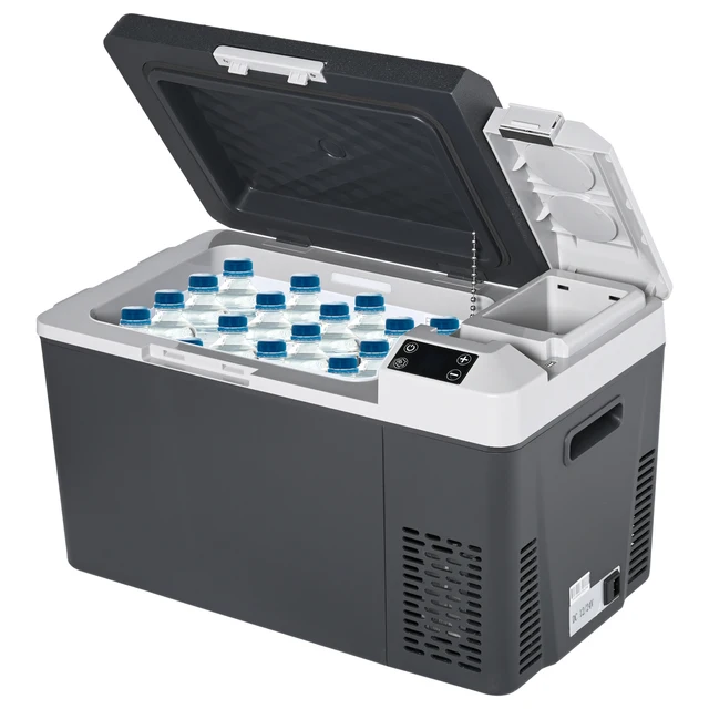 Vibekio Car Fridge 12V 23L Portable Refrigerator APP Control Car Refrigerator Freezer Usable Battery for Camping Travel RV Truck 1