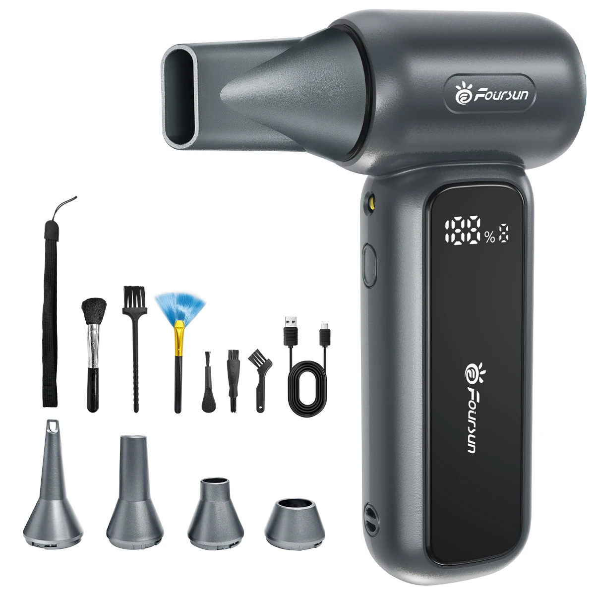 Foursun TF100 Turbo Fan 150000RPM z EU za $36.85 / ~132zł