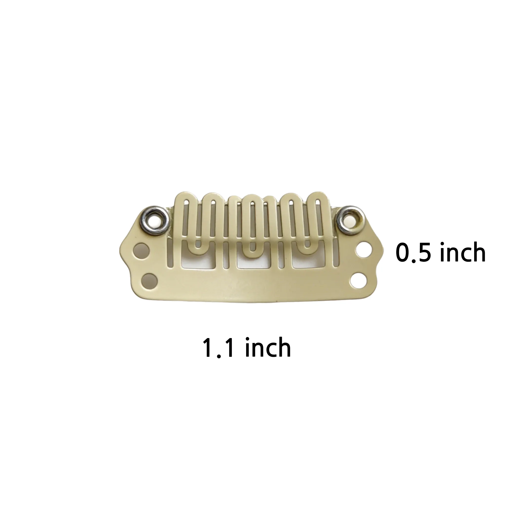 U-shape Snap Clips For Hair Extensions - Set Of 100 Pieces_voghion.com