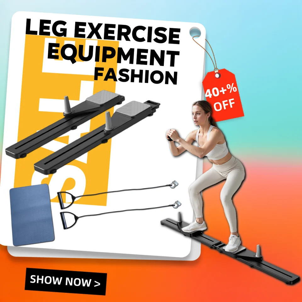 Ski Trainer Exercise Machine | Leg Strength Split Exerciser,Ski Machine Total Body Slimming Trainer For Indoor Cardio Pilates Yoga Rehabilitation Gym Apartment Fitness