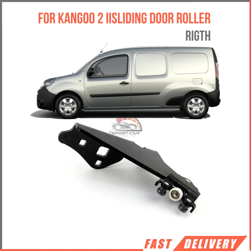 Rodillo de puerta corredera lateral derecho para Kangoo 2 II Oem 8200497645 8200497643, alta calidad, Envío Gratis