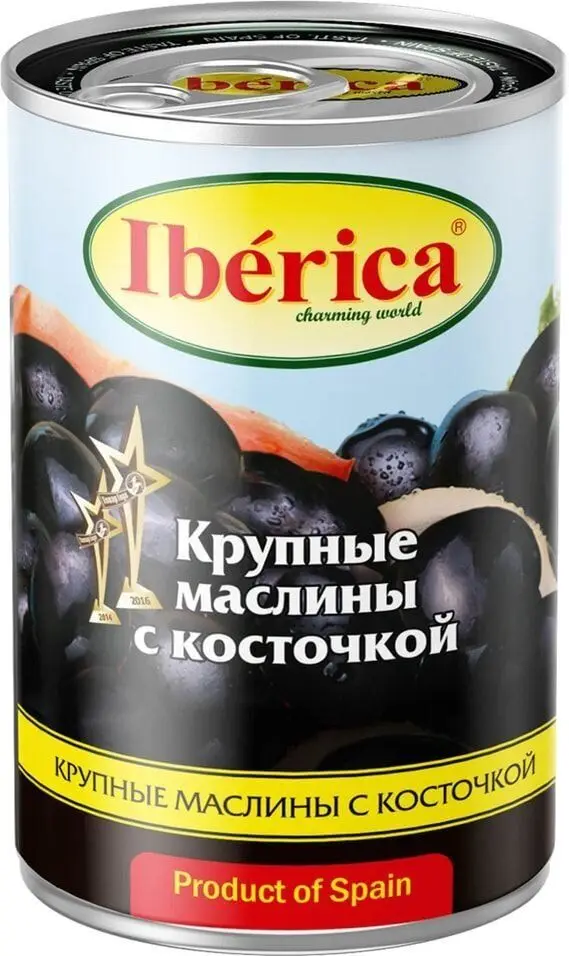 Упаковка 12 банок Маслины Iberica