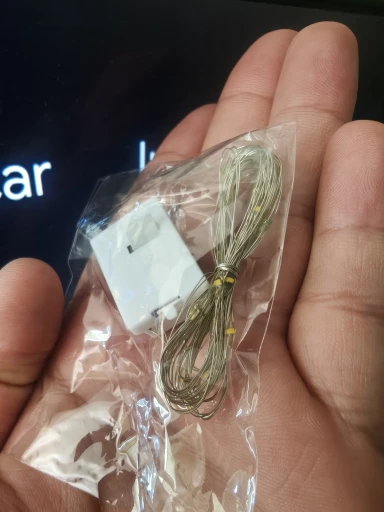 1/5/10 Uds. Guirnaldas de luces con botón y batería, decoración del hogar, sala de estar, dormitorio, jardín, Navidad, boda, adorno de Año Nuevo photo review