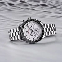 PAGANI DESIGN Nouvelle Montre Homme PD1701, Montre à Quartz de Luxe, Chronographe Sportif, Verre Saphir, Étanche, Livraison Locale 4